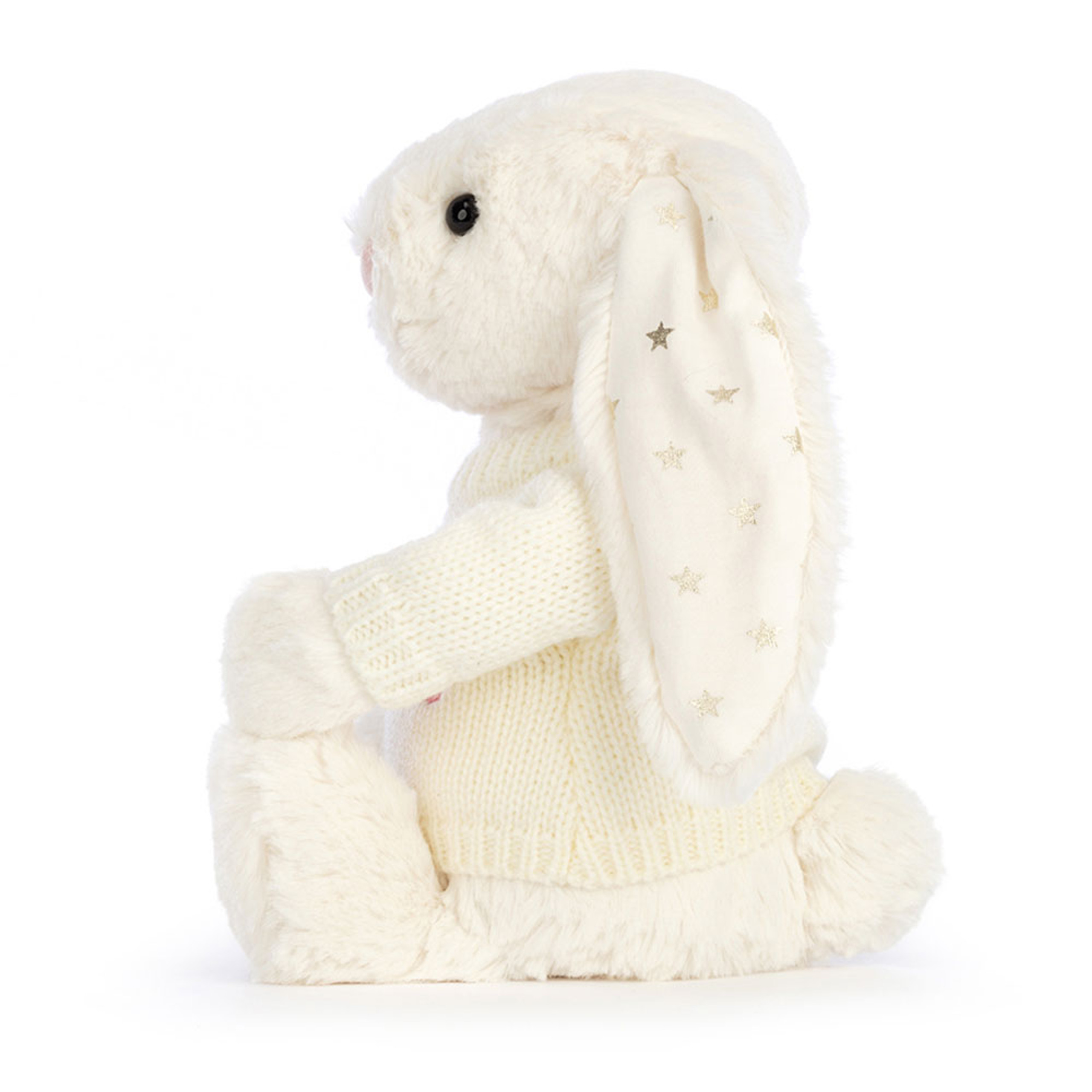 Bashful Twinkle Bunny with Personalized Cream Jumper - Image 3